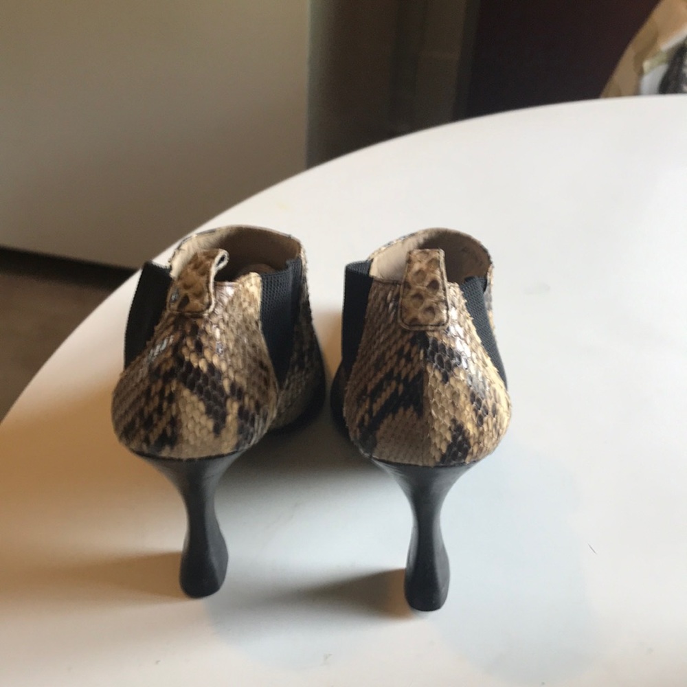 F By Fortuna Valentino Python Boots - image 3